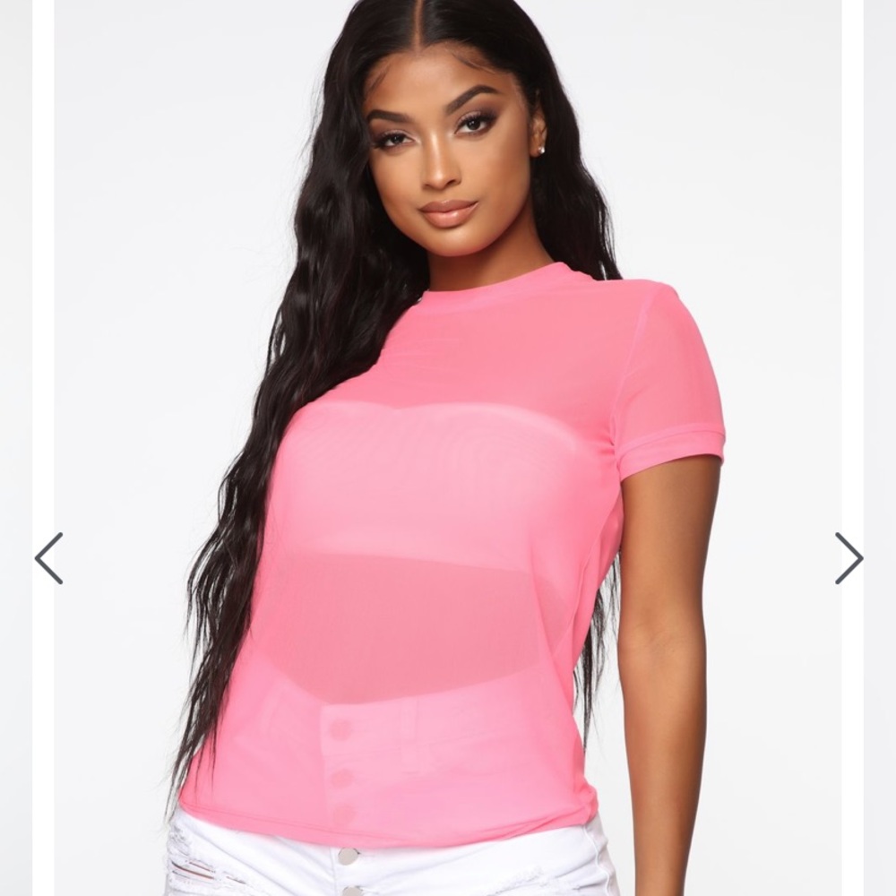 FashionNova mesh top